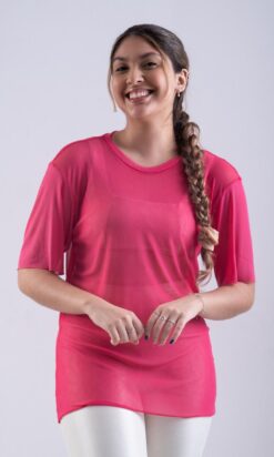 BLUSA TULE CLÁSSICA - PINK
